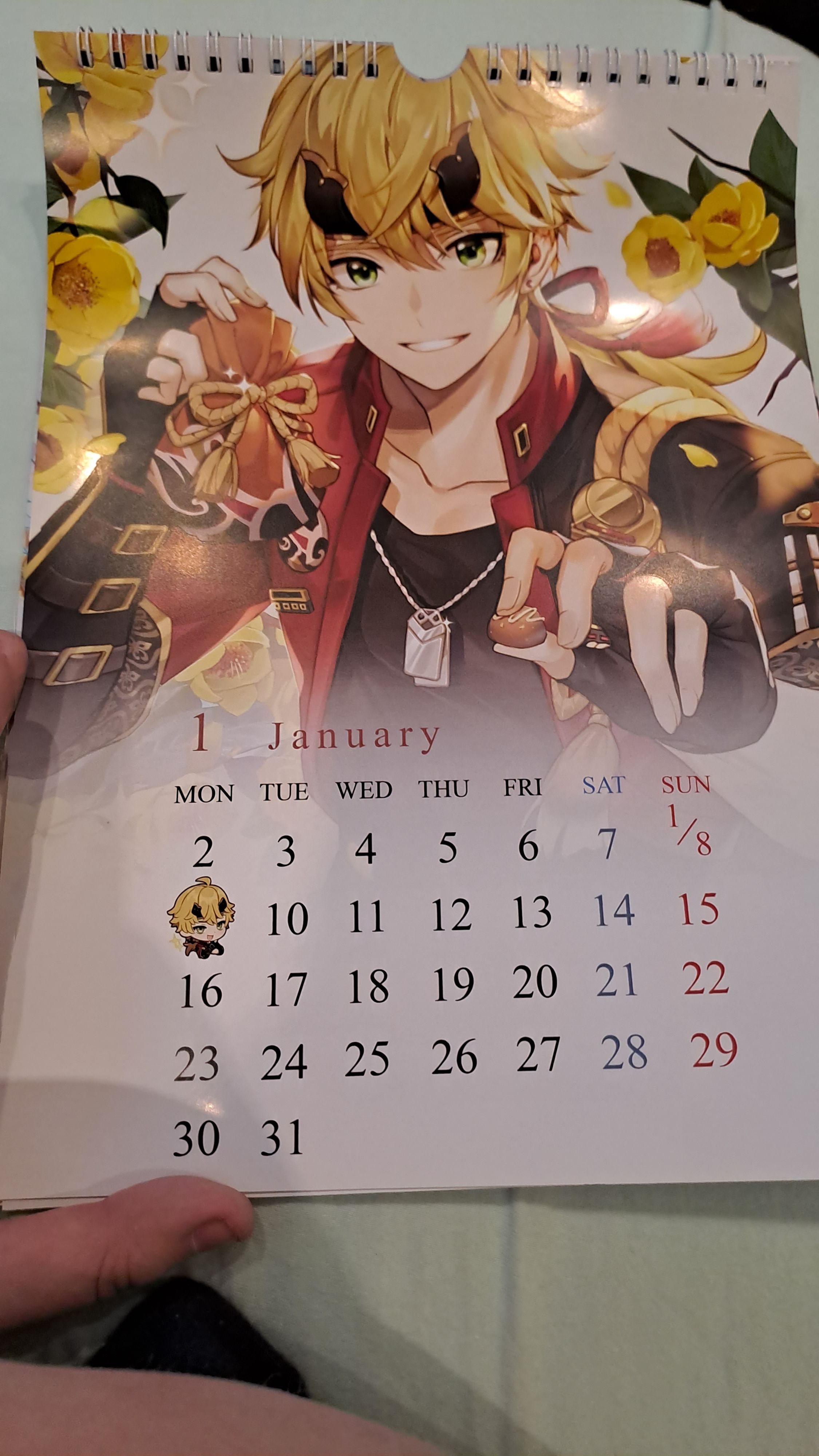 New Genshin calendar!! Genshin Impact HoYoLAB