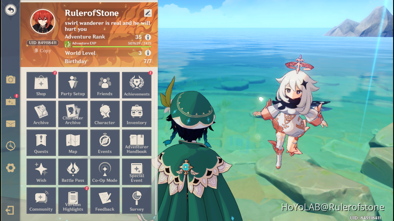 anyone else doing sidequest impact? Genshin Impact | HoYoLAB