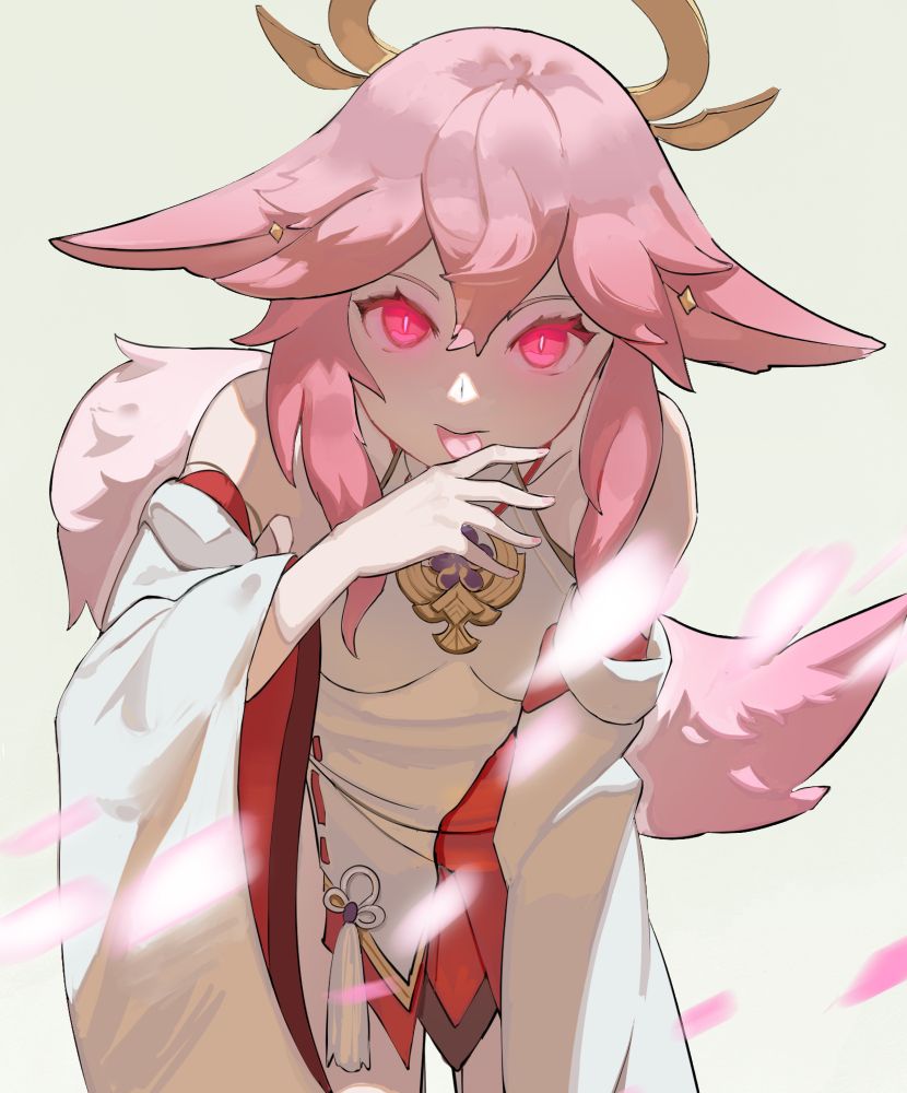 Drew our fav fox lady Genshin Impact HoYoLAB