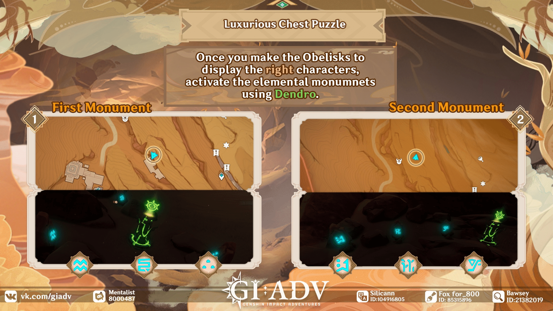 Riddles, puzzles and some chests v3.4 Genshin Impact HoYoLAB