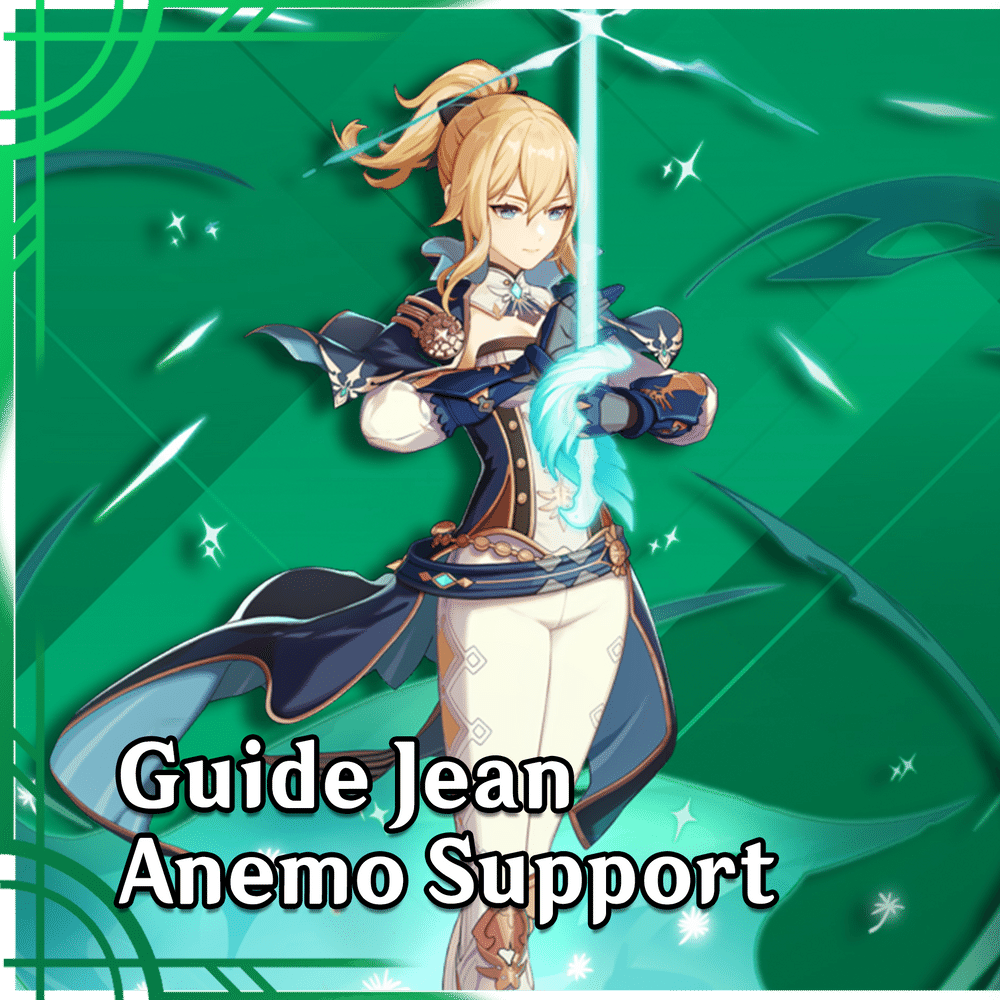 Panduan Karakter Jean Anemo Support Build Mekanisme Team Dan lainnya. Genshin Impact