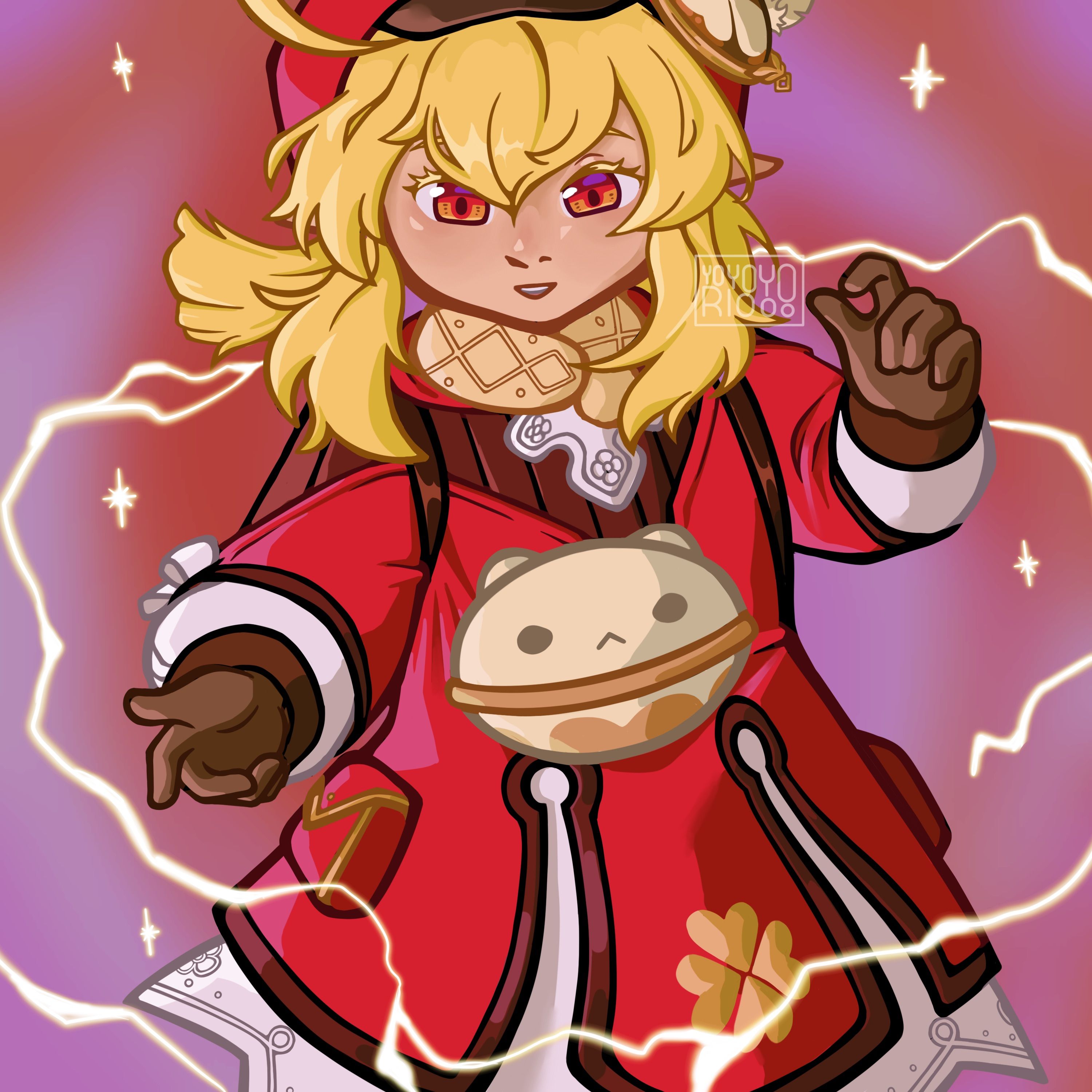 Klee Elemental Burst Redraw Genshin Impact HoYoLAB