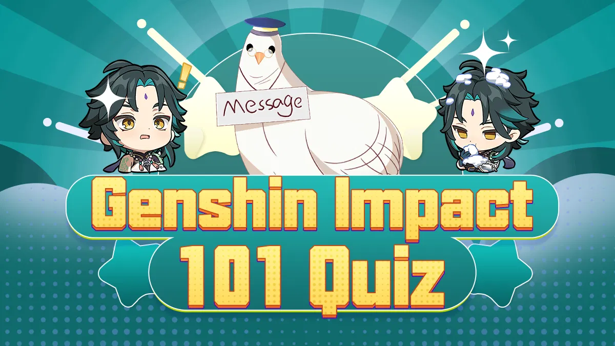 Genshin Impact 101 Quiz Character Knowledge Xiao Genshin Impact