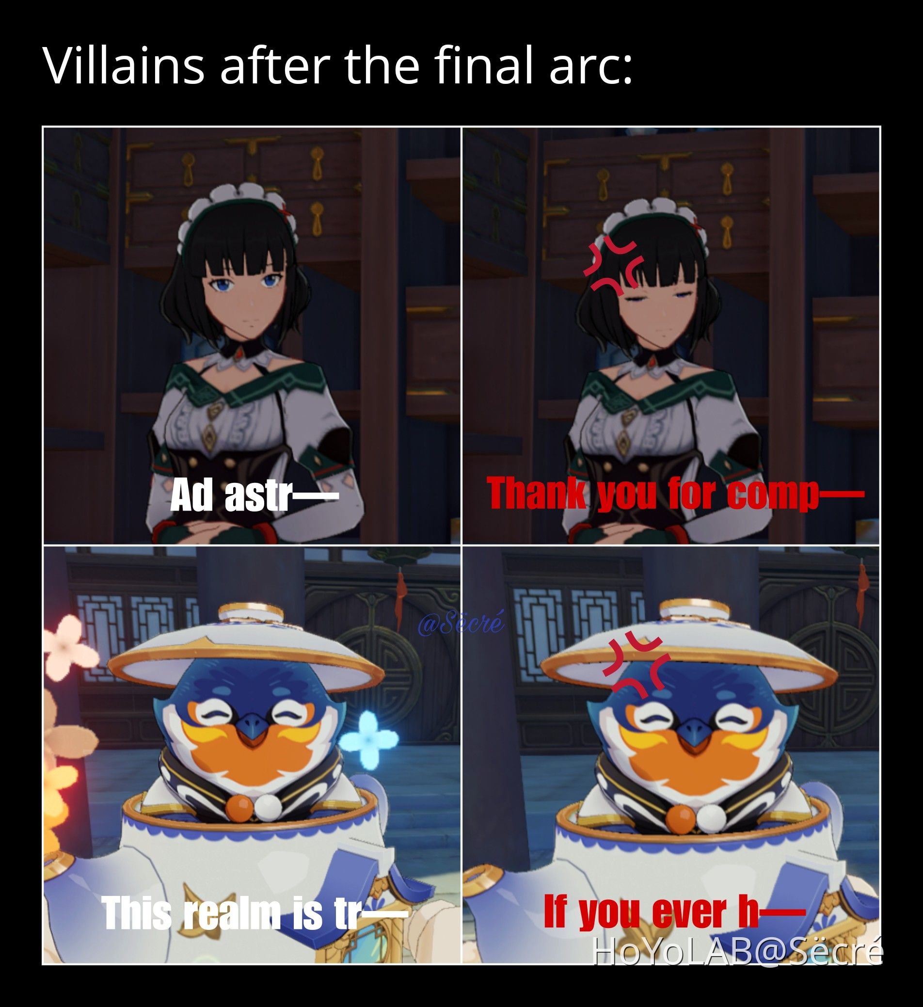 Sorry, Katheryne & Tubby 😅 Genshin Impact HoYoLAB