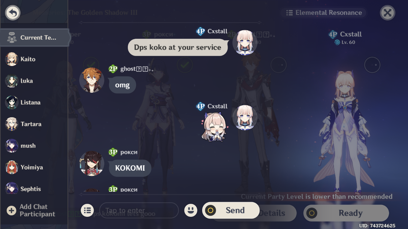 Fun coop Genshin Impact HoYoLAB