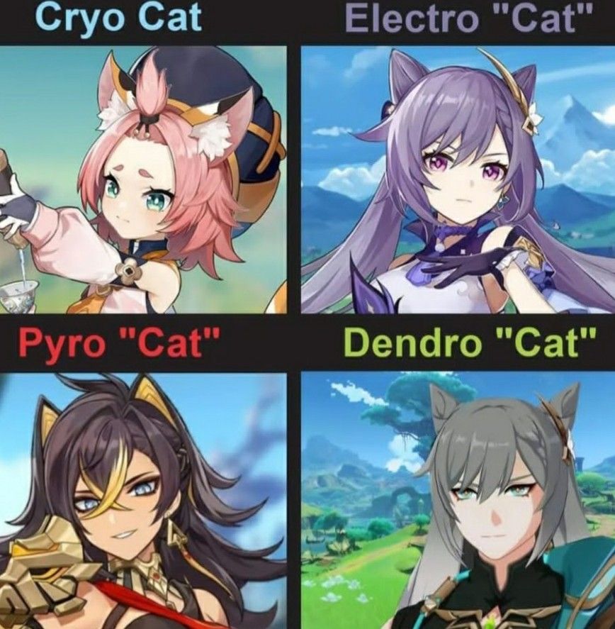 cats Genshin Impact | HoYoLAB