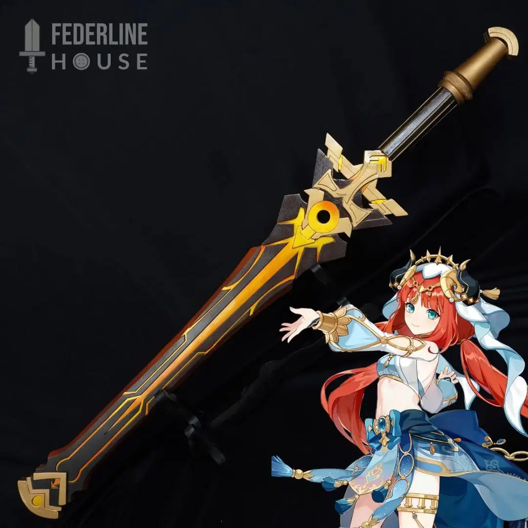 Uwowo Genshin Impact; Nilou Cosplay Props Key of Khaj-Nisut Weapon