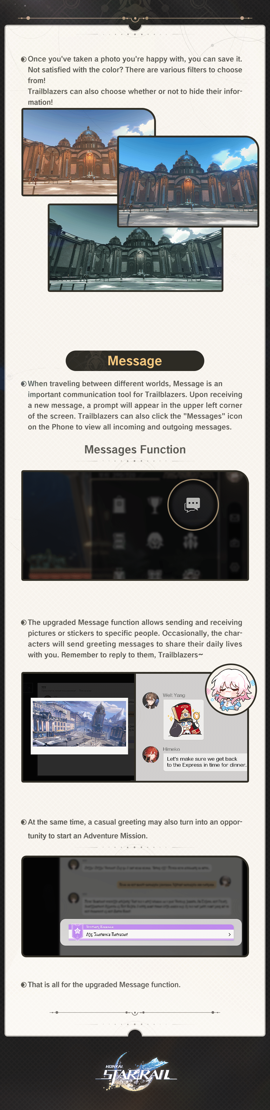 Final Closed Beta New Features Guide Honkai Star Rail HoYoLAB