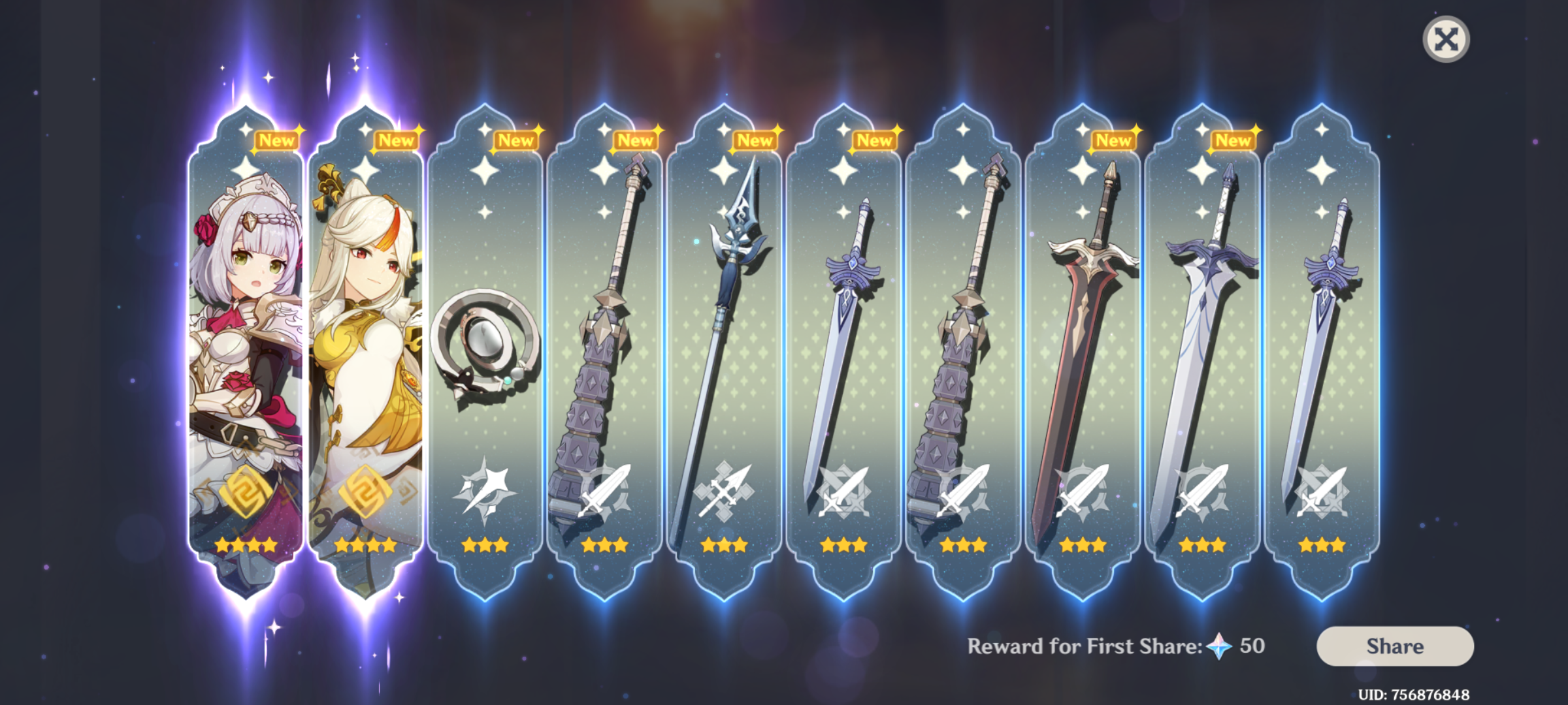 First 10 pull Genshin Impact | HoYoLAB
