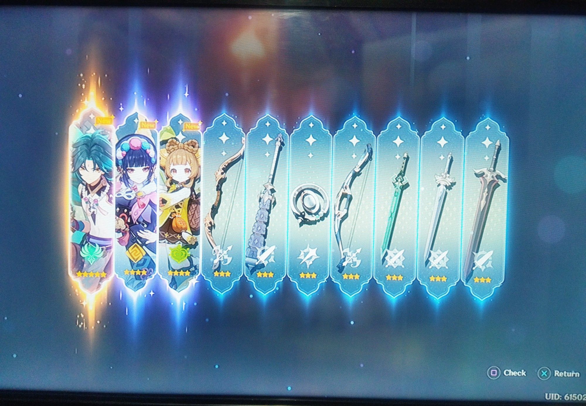 My luckiest single 10 pull so far Genshin Impact | HoYoLAB