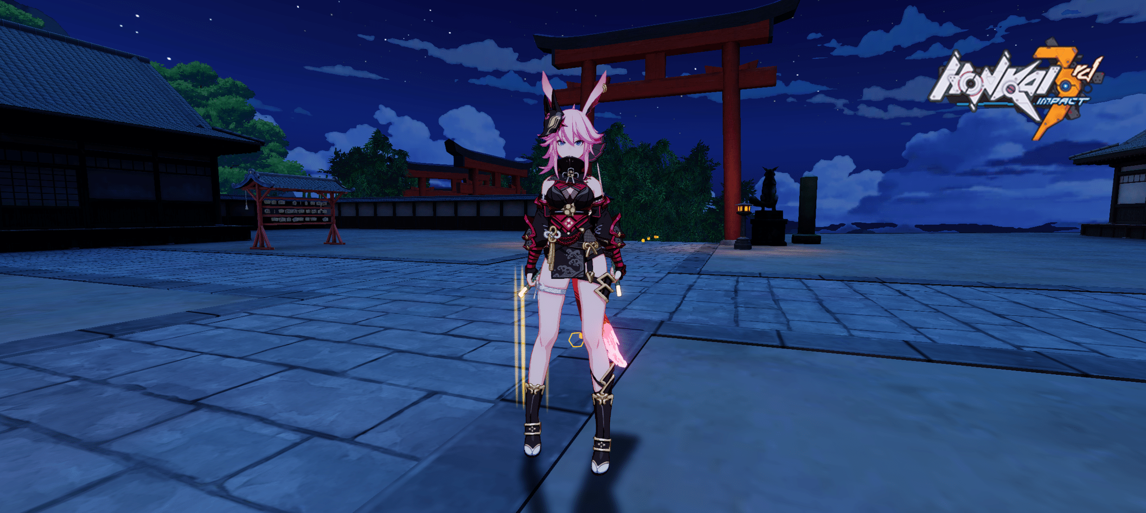 Kasumi Yae in Sakura Samsara. Honkai Impact 3rd HoYoLAB