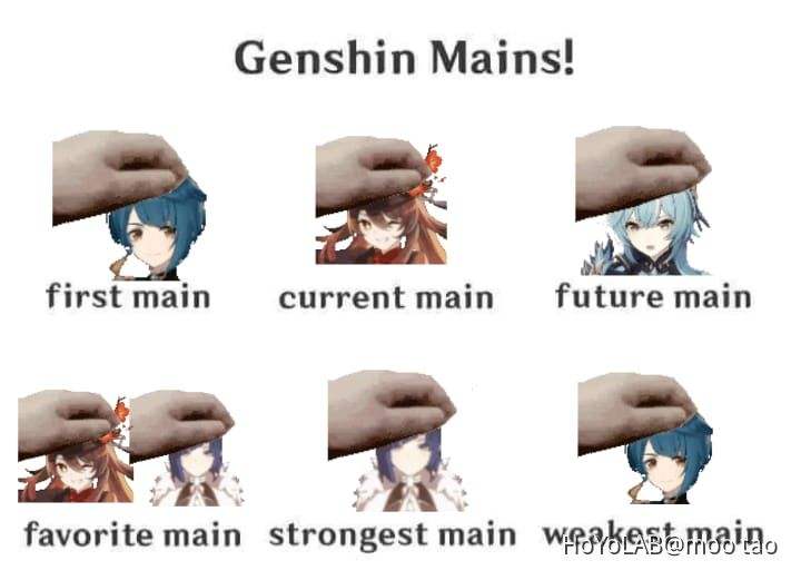 my mains :)) Genshin Impact HoYoLAB