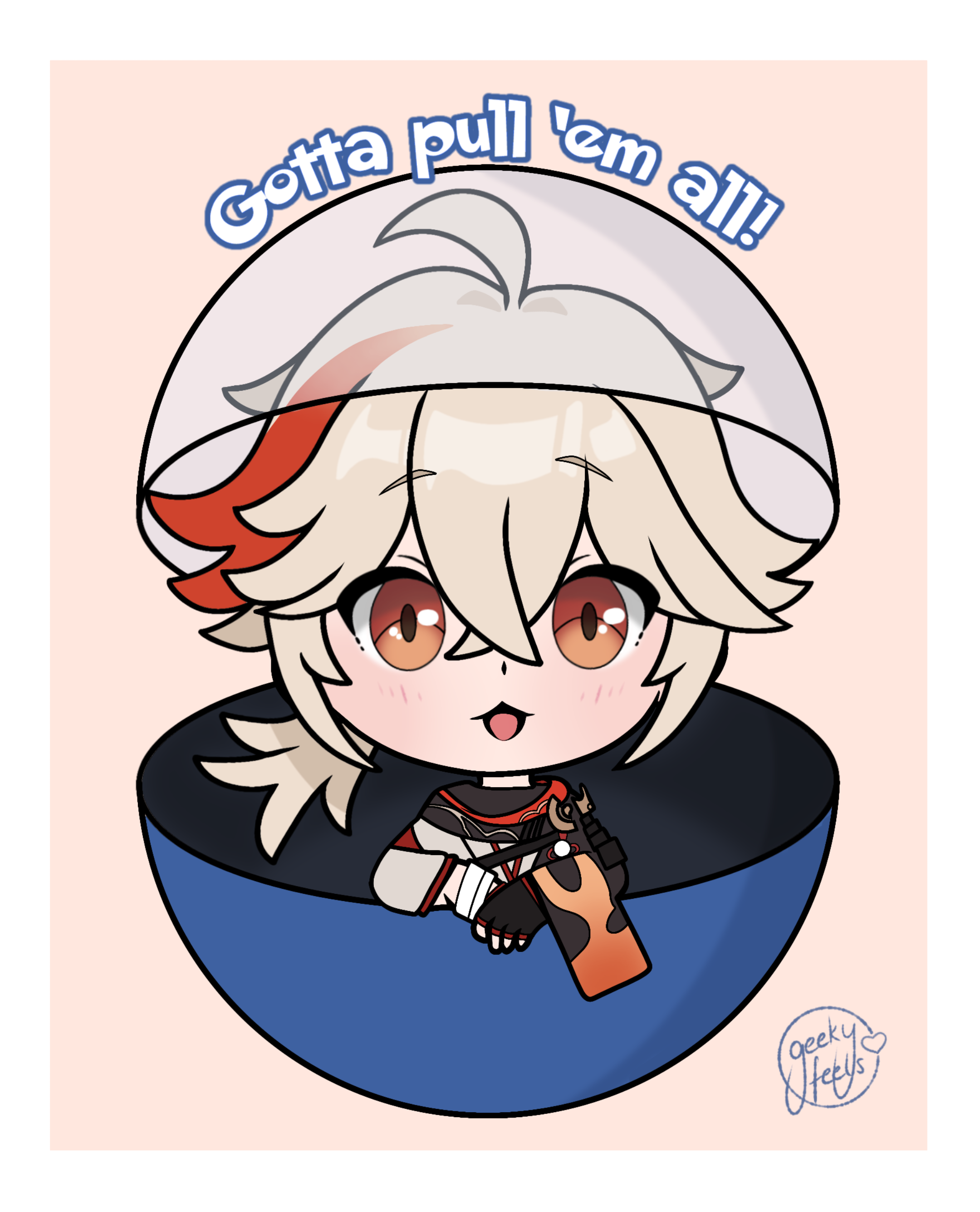 Chibi Kazuha 💚 Genshin Impact HoYoLAB