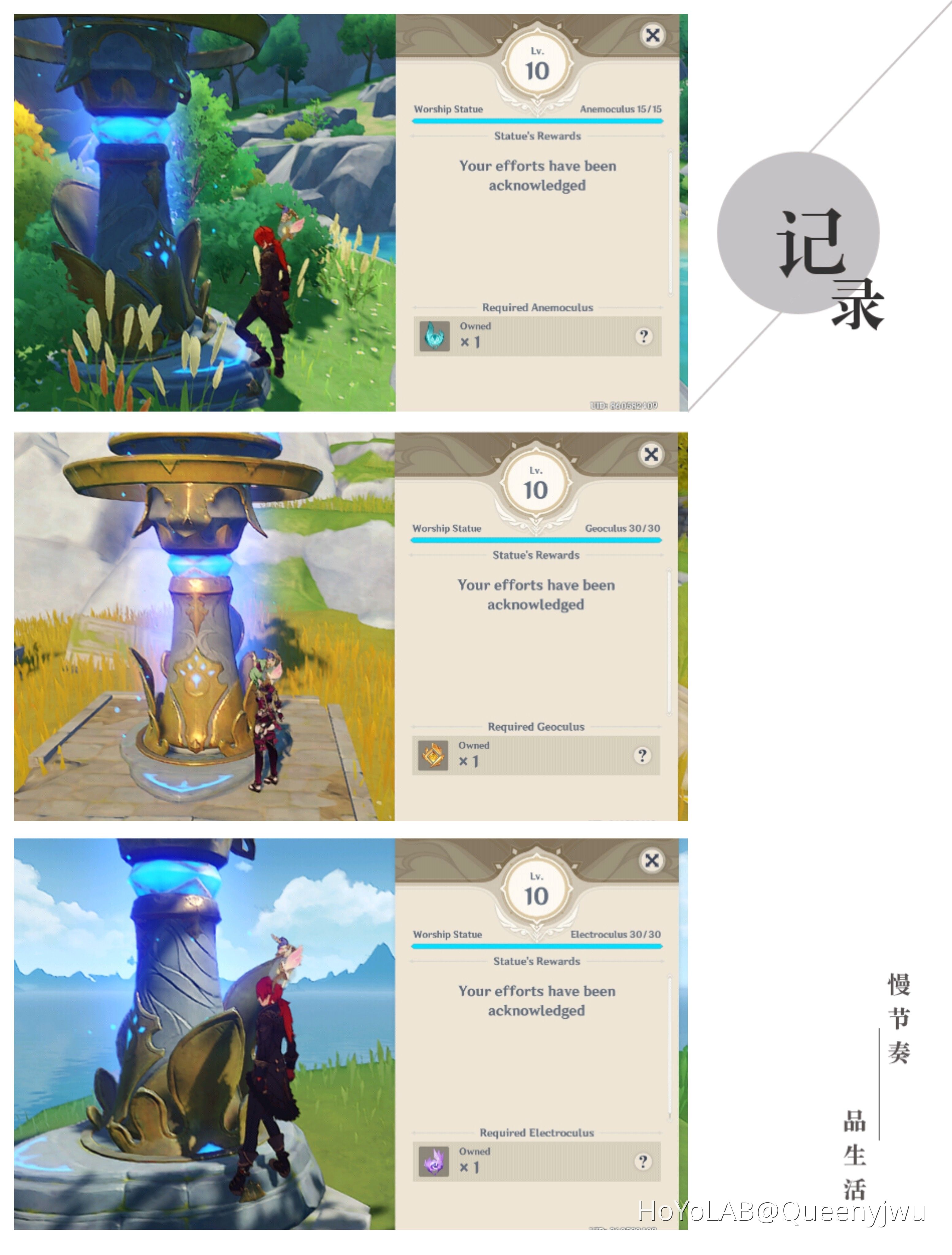 3 STATUES DONE!! Genshin Impact HoYoLAB