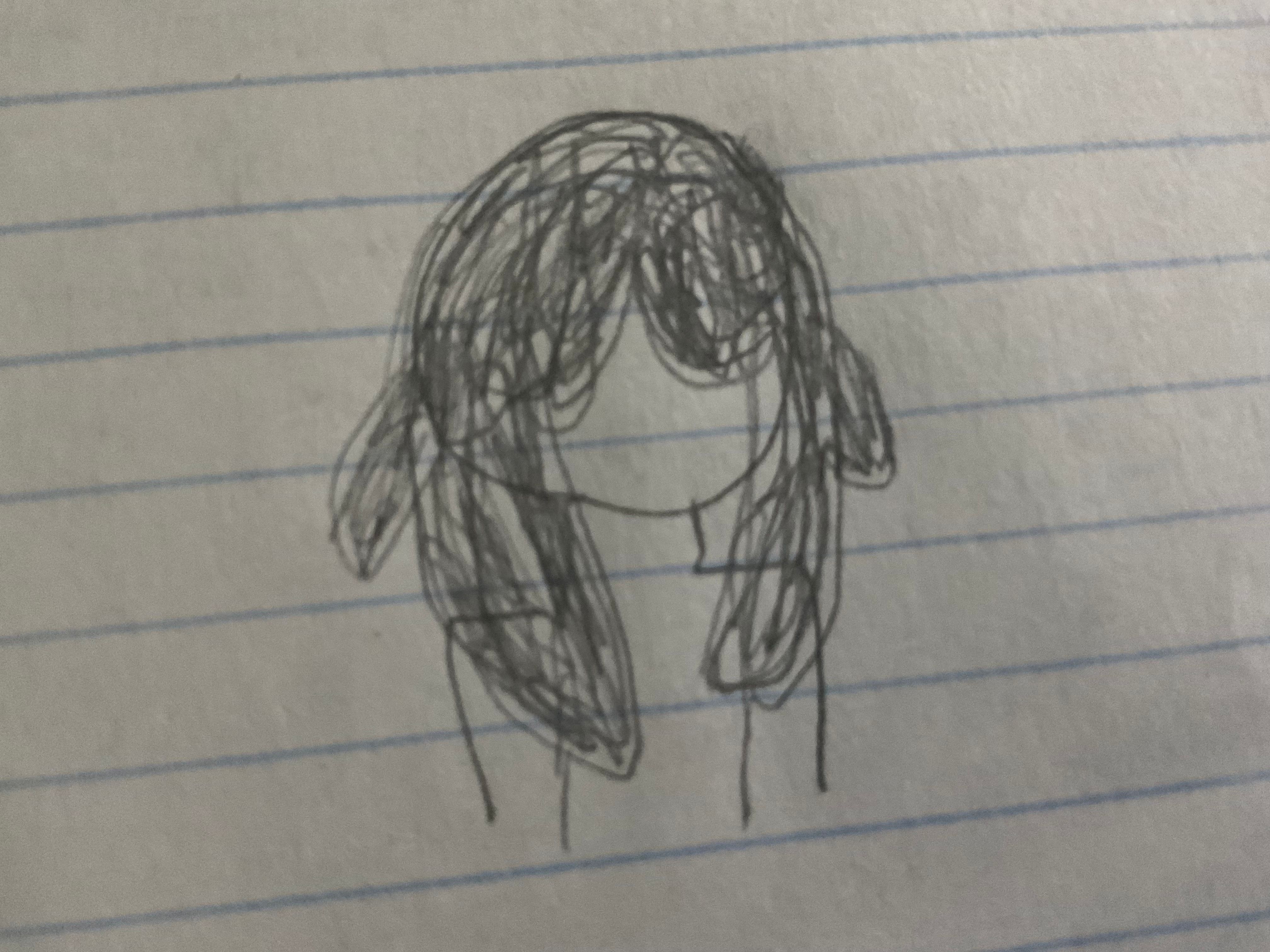 hair drawing practice ️ HoYoLAB