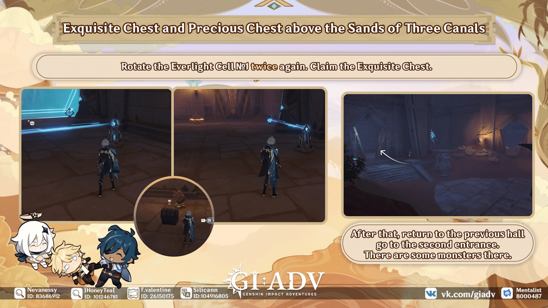 Riddles, puzzles and some chests v3.4 Genshin Impact HoYoLAB