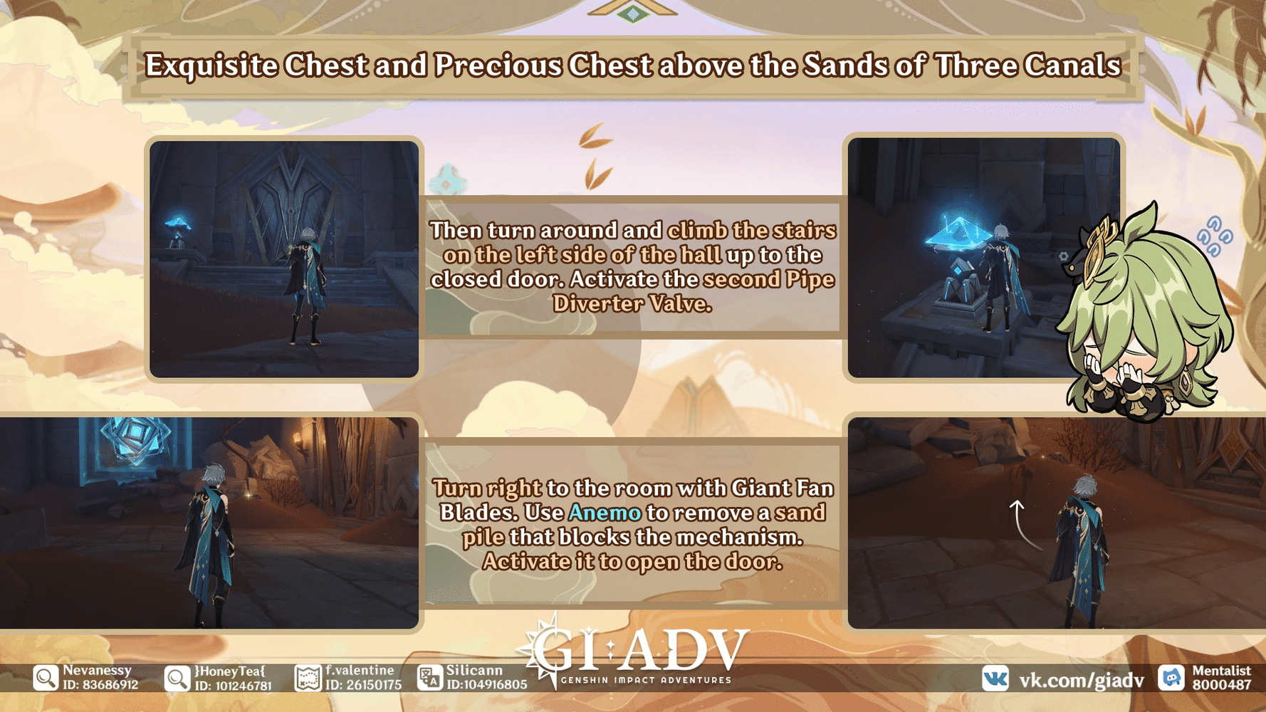 Riddles, puzzles and some chests v3.4 Genshin Impact HoYoLAB