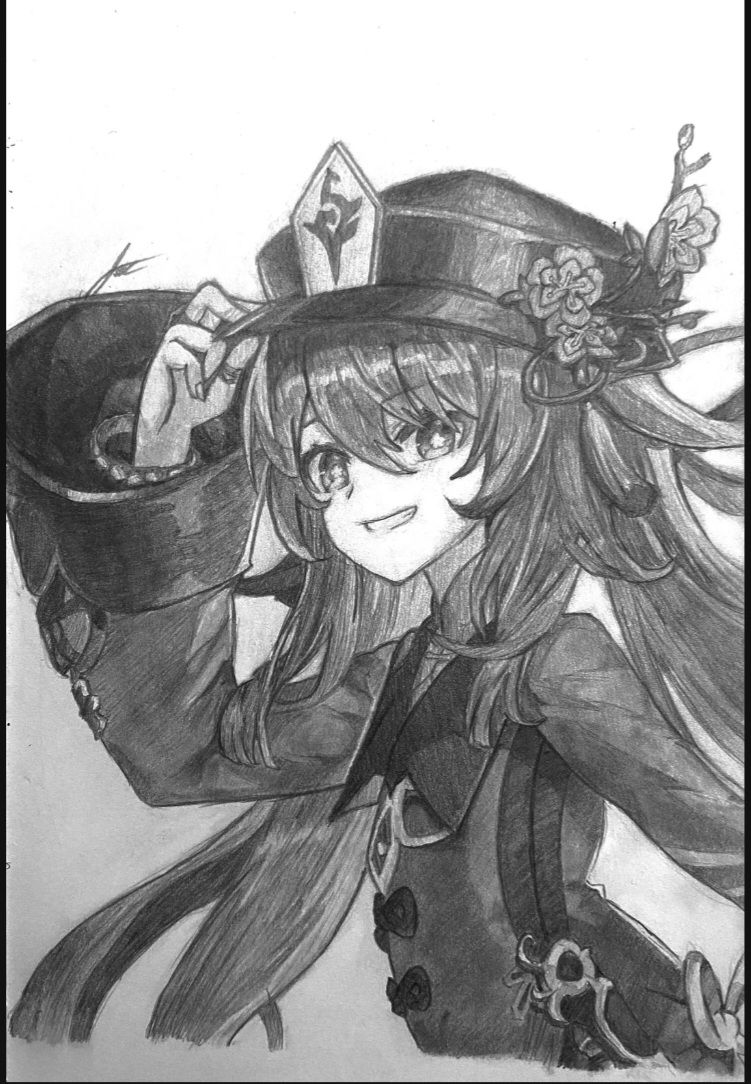 this is my first genshin impact art Genshin Impact HoYoLAB
