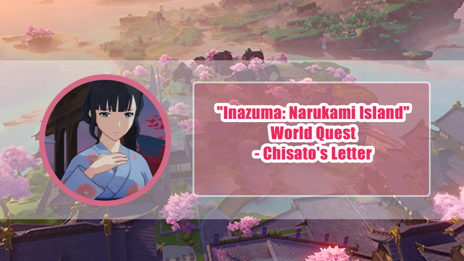 Inazuma Chest Collection Guide 7 Jinren Island + Ritou Island + Inzuma City (123143) Genshin