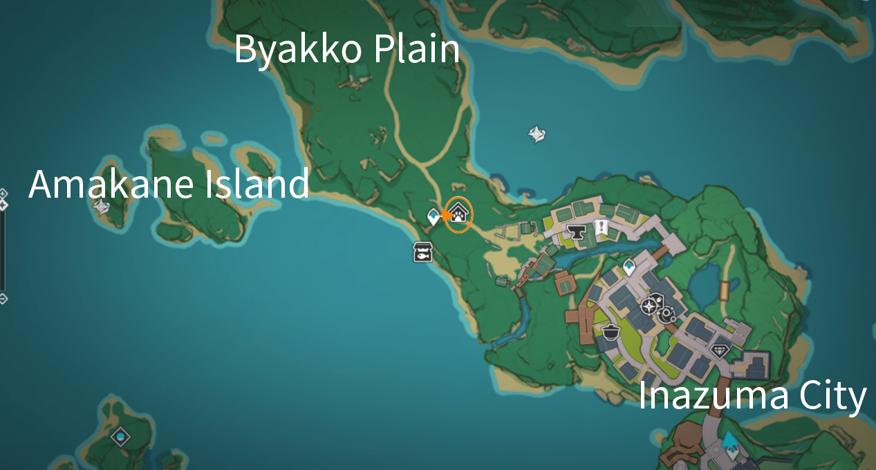 “Inazuma Narukami Island”World Quest OmniUbiquity Net Genshin