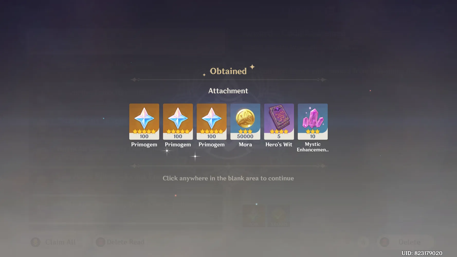 [Version 3.5 Special Program] 100 Primogems and Additional Rewards! The