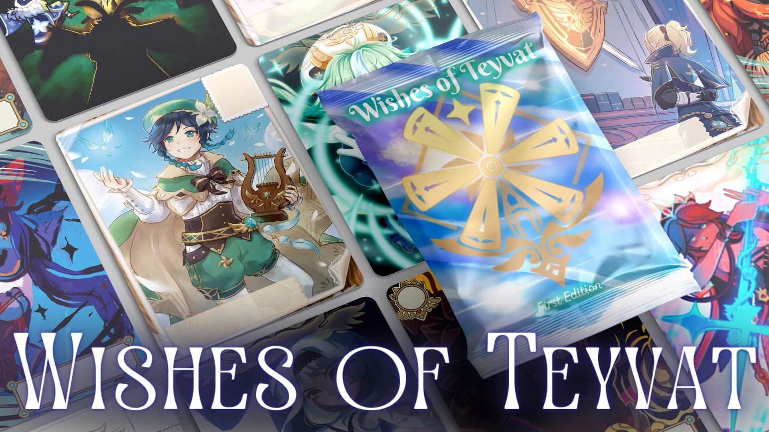 Genshin Trading Cards Kickstarter is LIVE! Genshin Impact HoYoLAB