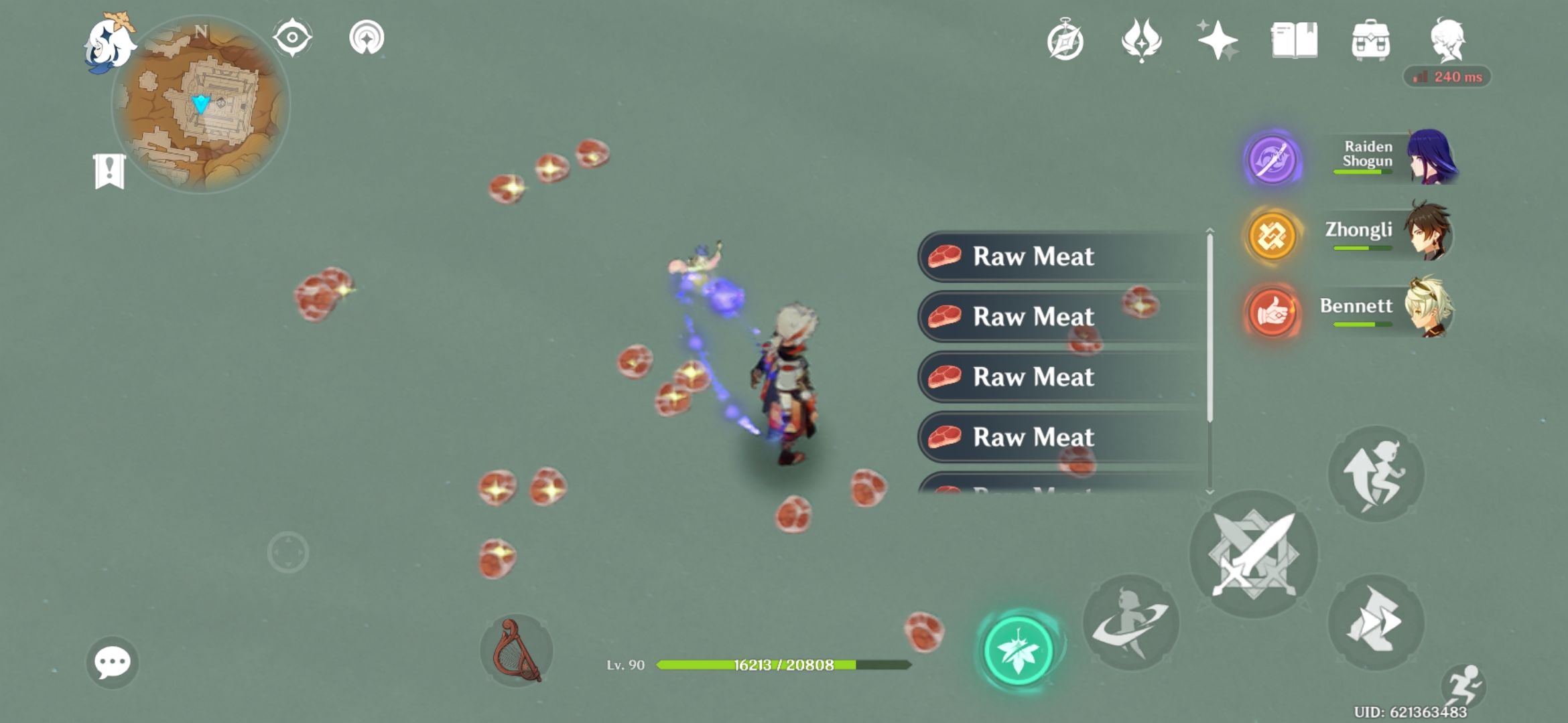 Hehe... Me on my way to make Matsutake rolls Genshin Impact HoYoLAB