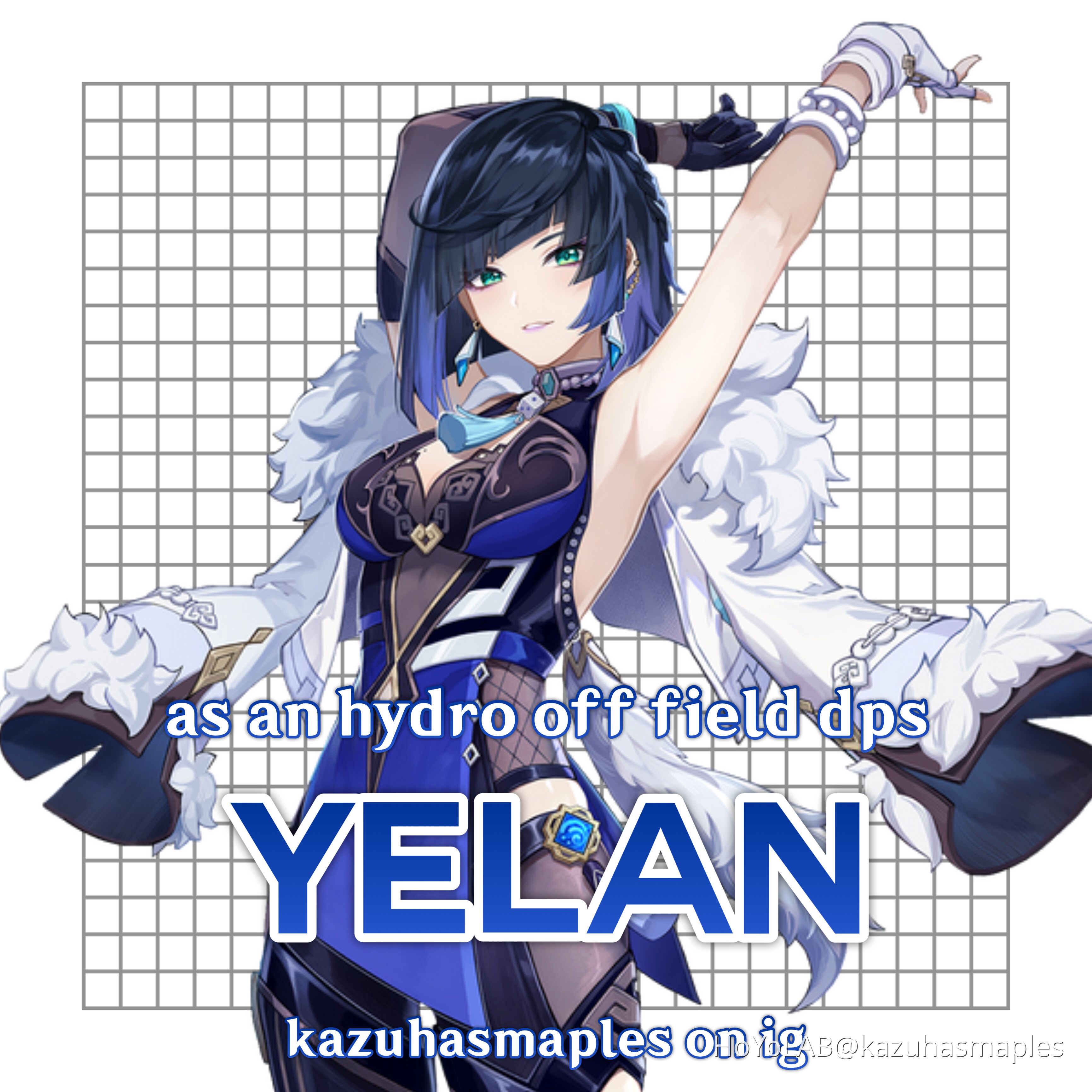 Yelan - Hydro Off Field DPS Genshin Impact | HoYoLAB
