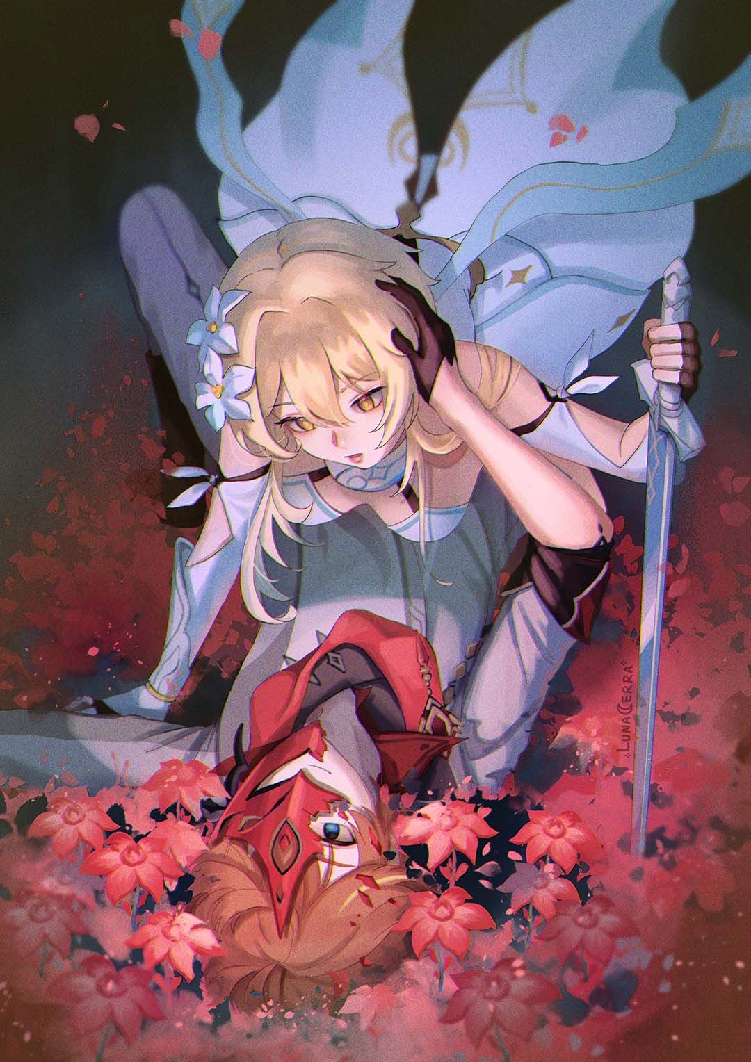 We are, we are a violent chemistry Genshin Impact HoYoLAB