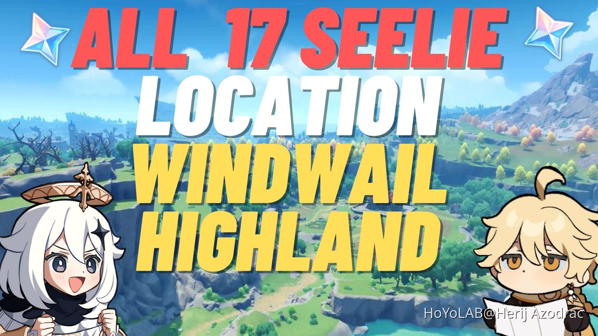 Windwail highland all 17 seelie location Genshin Impact HoYoLAB