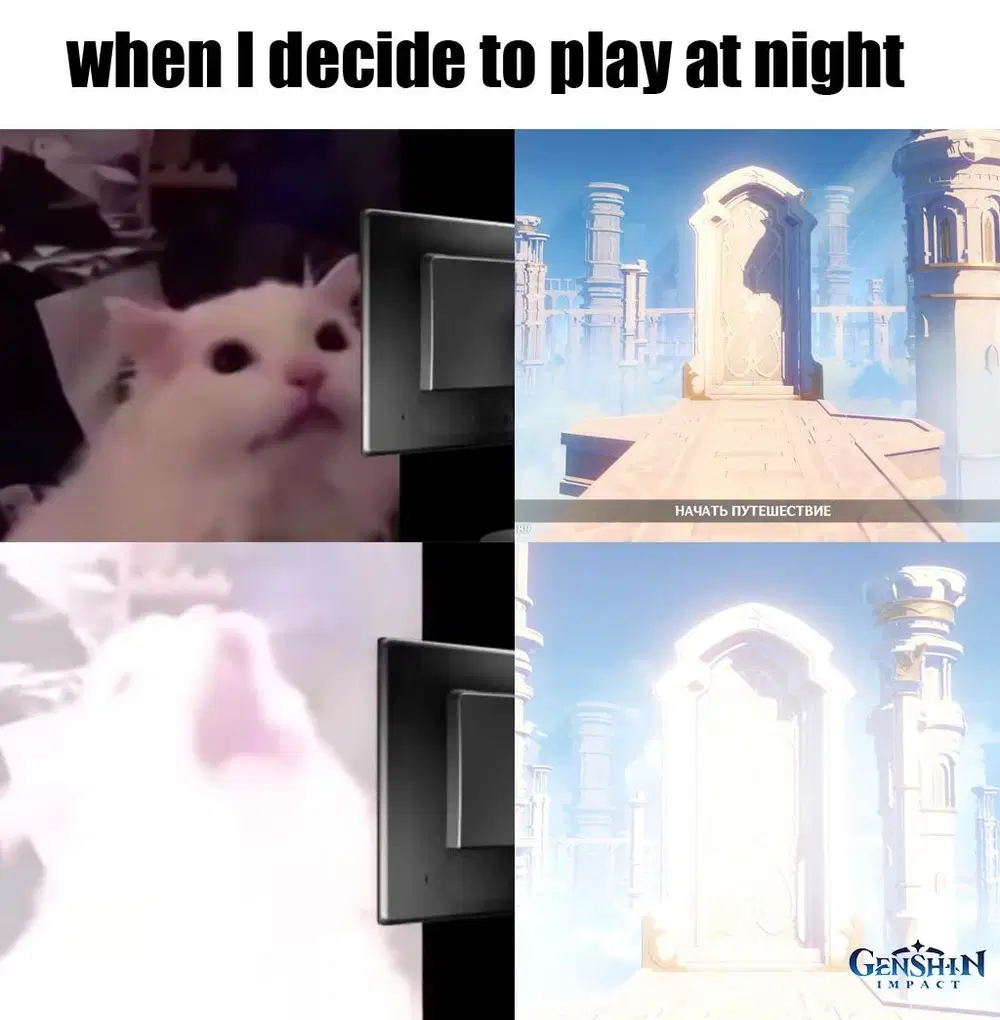 Opening up Genshin be like Genshin Impact | HoYoLAB