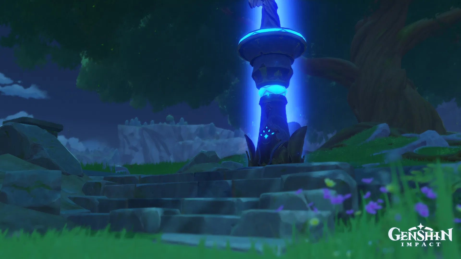 Taking a photo of every Statue of the Seven, Day 2 (Windrise, Mondstadt