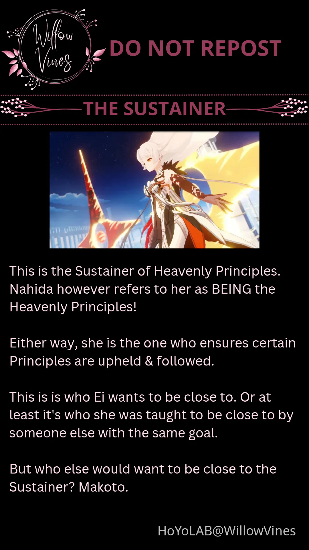 Theory: Makoto & the Heavenly Principles Genshin Impact | HoYoLAB