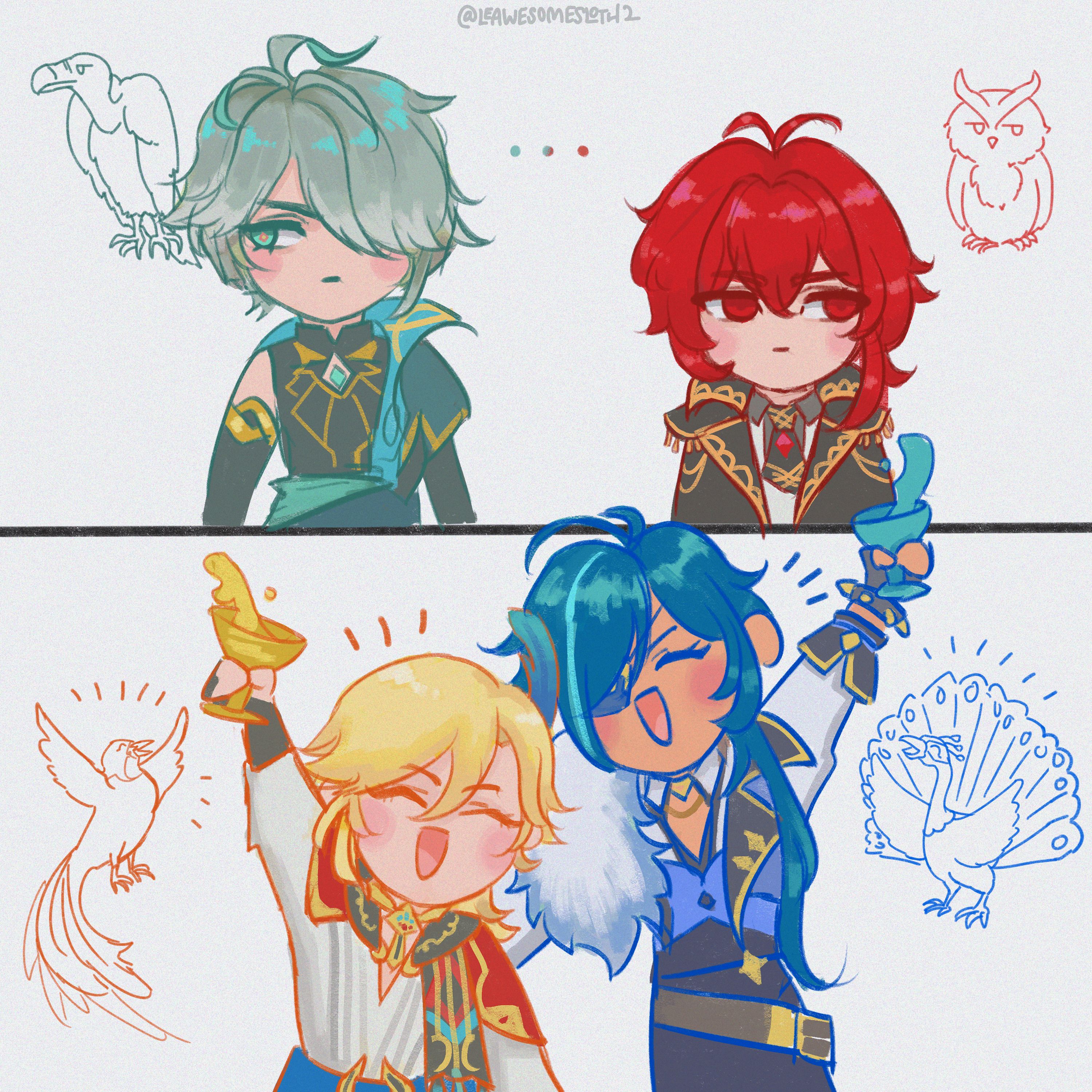BIRB BOYS Genshin Impact | HoYoLAB