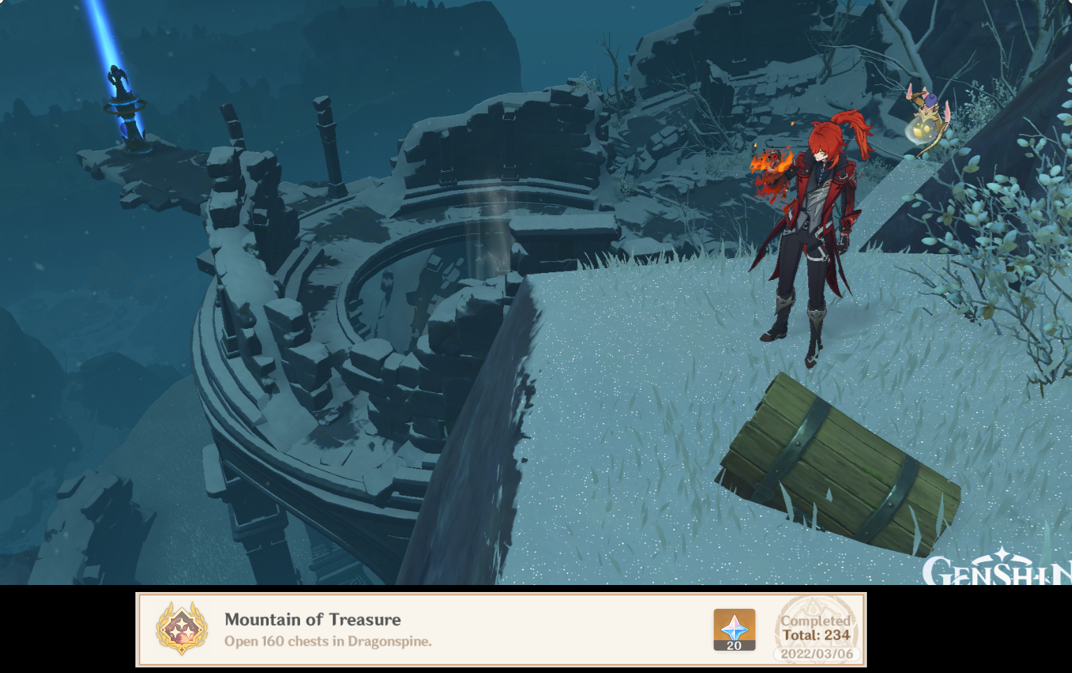 Dragonspine chests count finally reach 234. Genshin Impact HoYoLAB