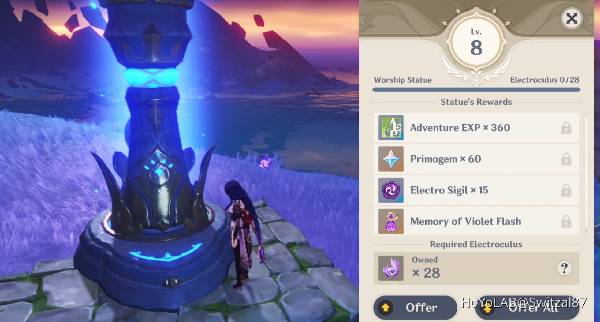 Grinds today Genshin Impact HoYoLAB