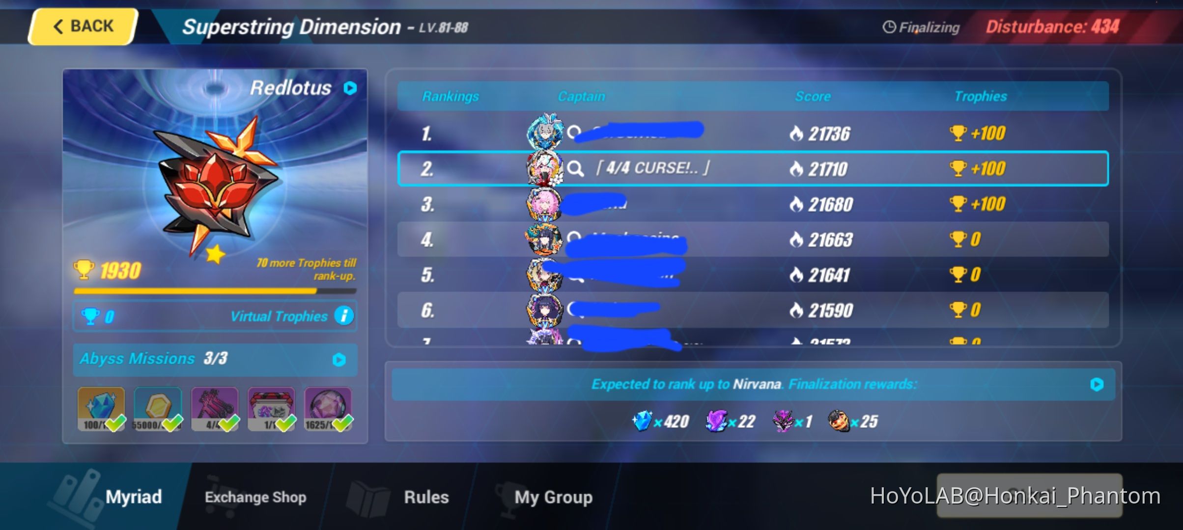 Lmao double rank up to nirvana :" Honkai Impact 3rd | HoYoLAB