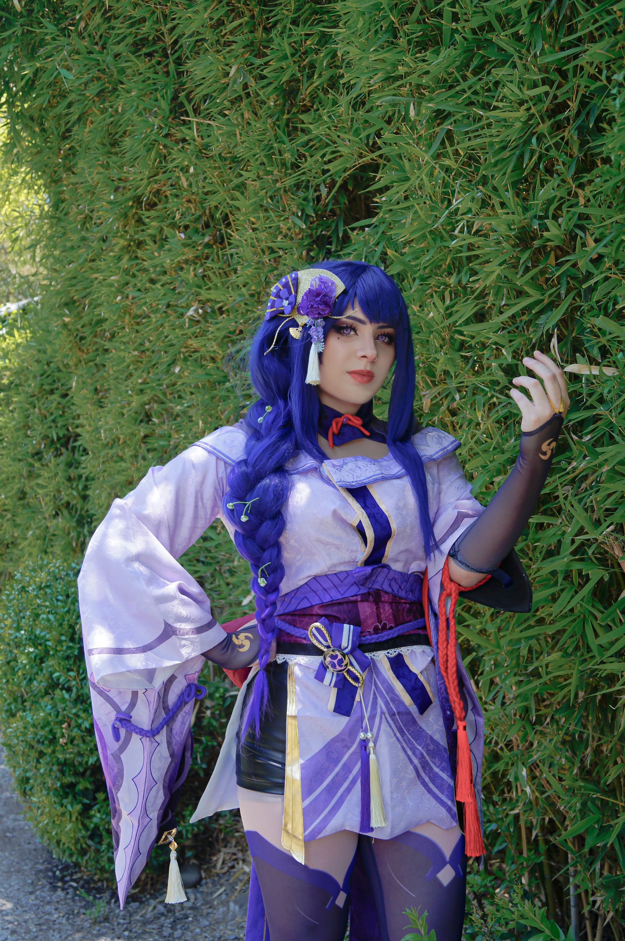 My Raiden Shogun cosplay 💜 Genshin Impact | HoYoLAB