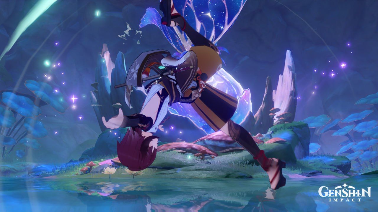 Upside Down Genshin Impact HoYoLAB