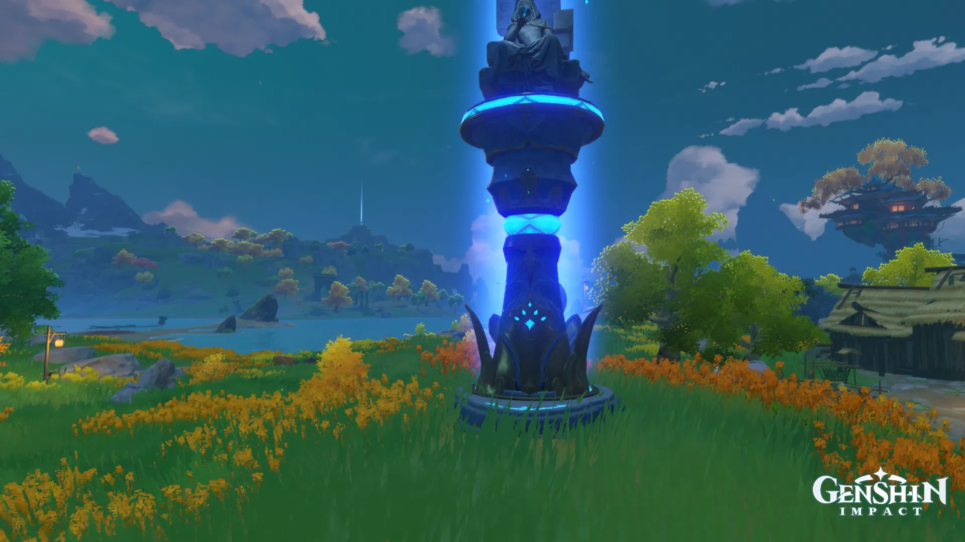 Taking a photo of every Statue of the Seven, Day 6 (Dihua Marsh, Liyue