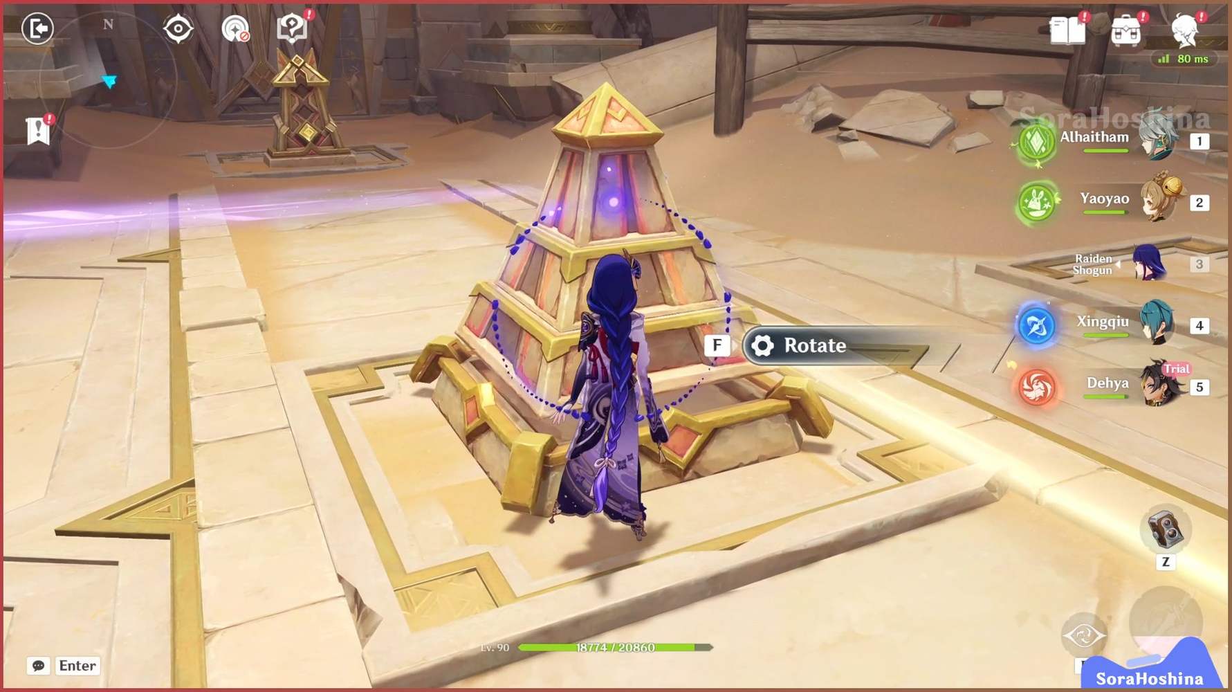 All 4 Chests & Puzzles’ Solutions in Dehya Story Quest 60 Primogems