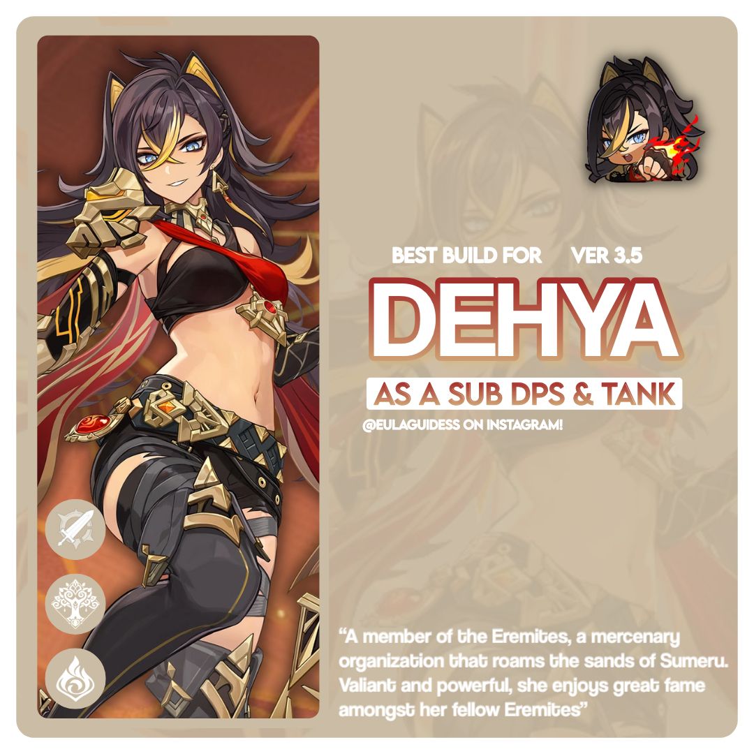 Genshin Impact Dehya Build - Mastering the New Pyro Warrior for Endless Combat Strategies