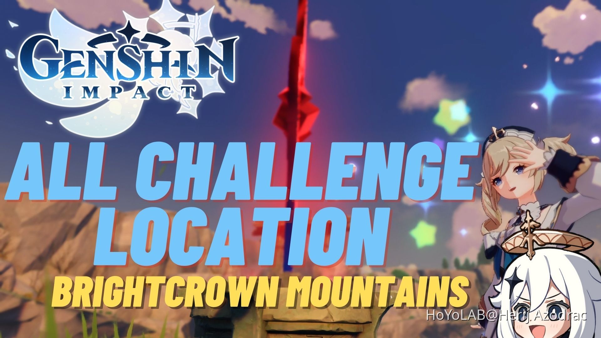 All Challenge Location Brightcrown Mountains Genshin Impact HoYoLAB
