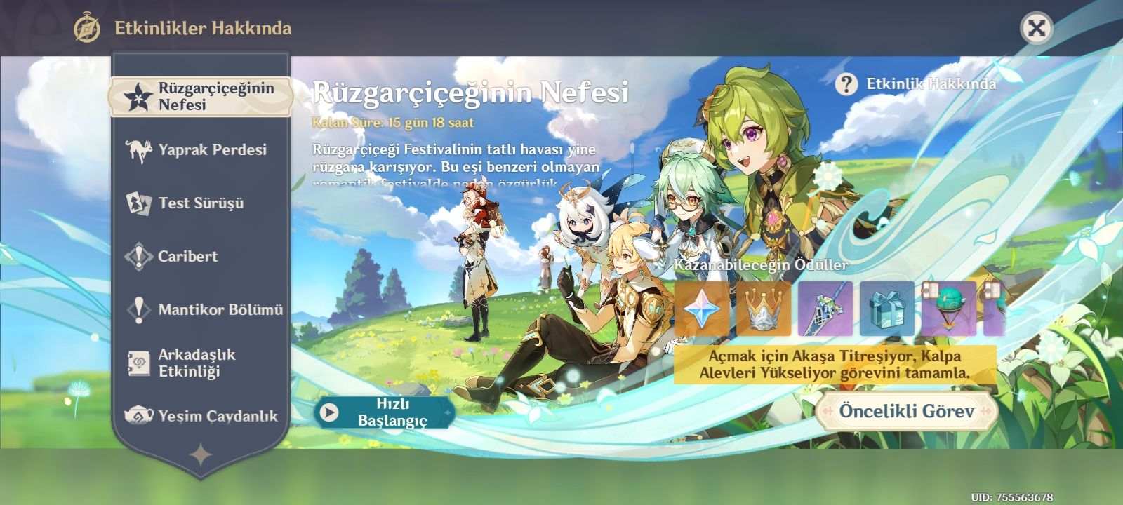 Hızlı başlangıç yapayımmı? Genshin Impact | HoYoLAB