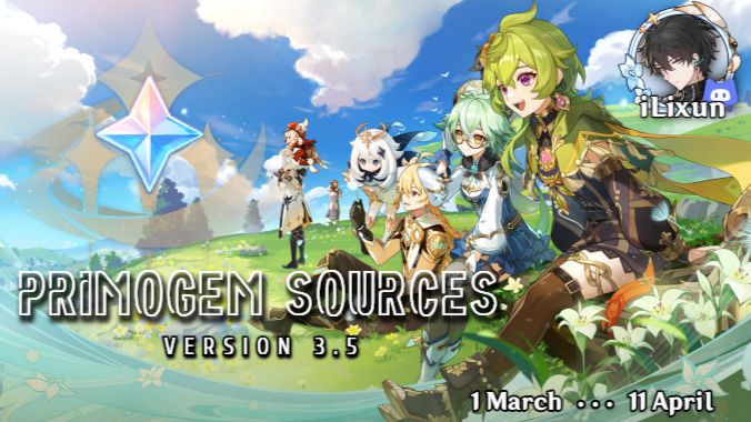 [3.5] Primogem Sources and Totals Genshin Impact | HoYoLAB