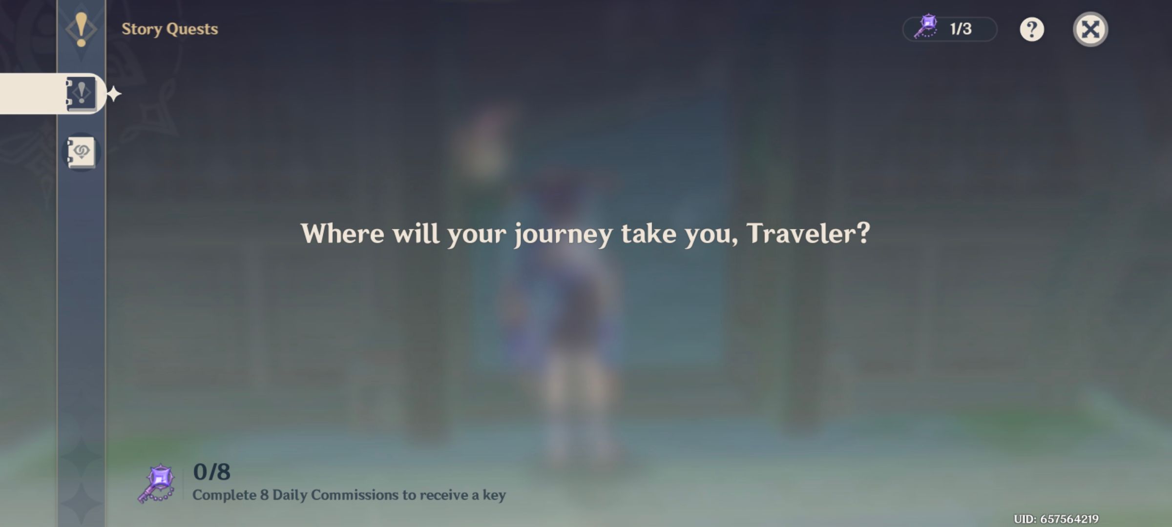 Story quests Genshin Impact HoYoLAB