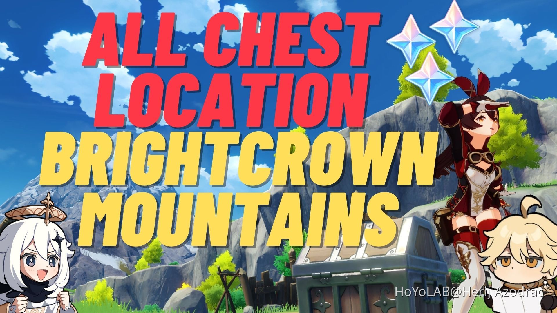 All Chest Location Brightcrown Mountains Genshin Impact HoYoLAB