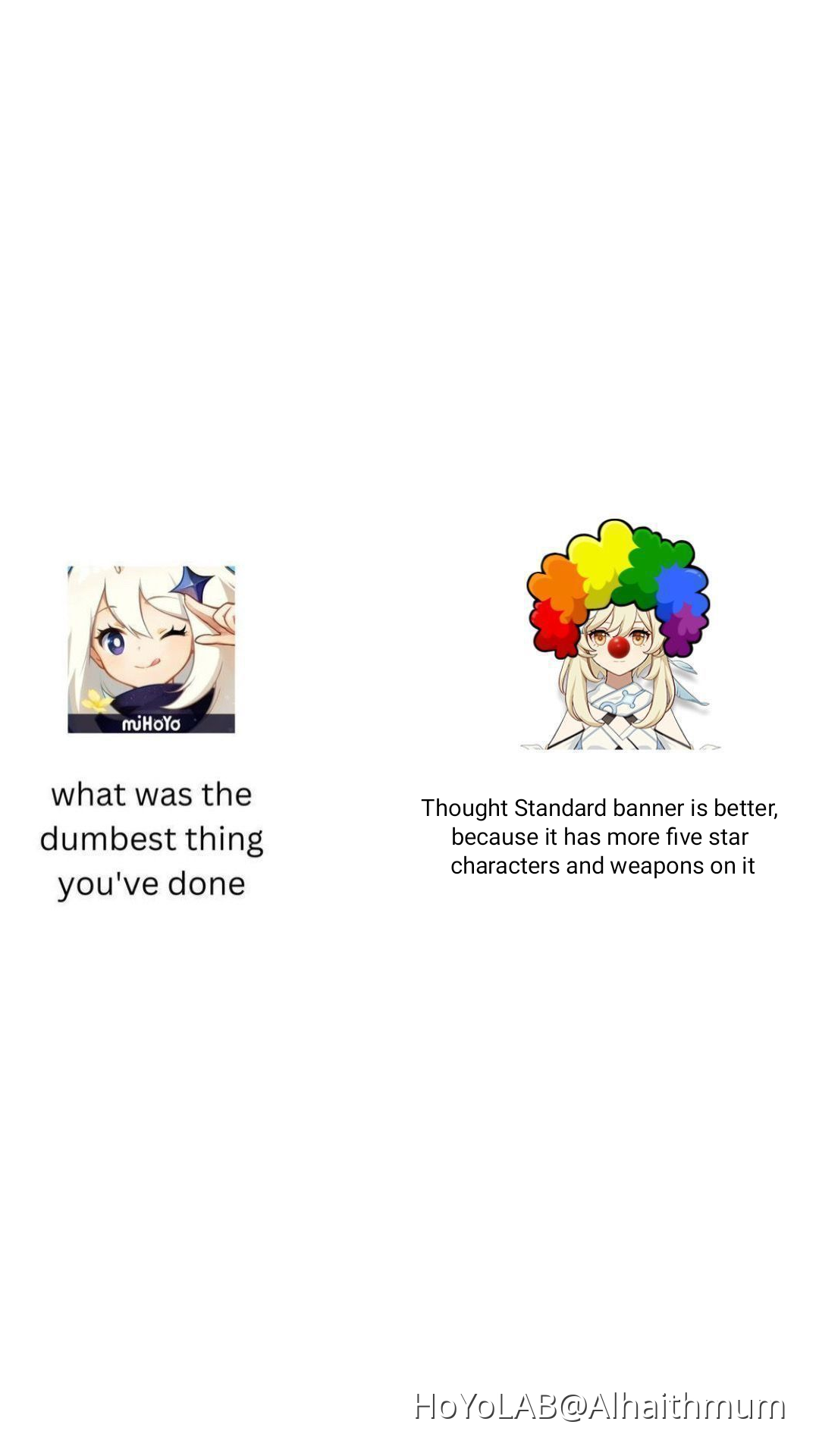 Wasted My primos On Standard Banner... Genshin Impact HoYoLAB