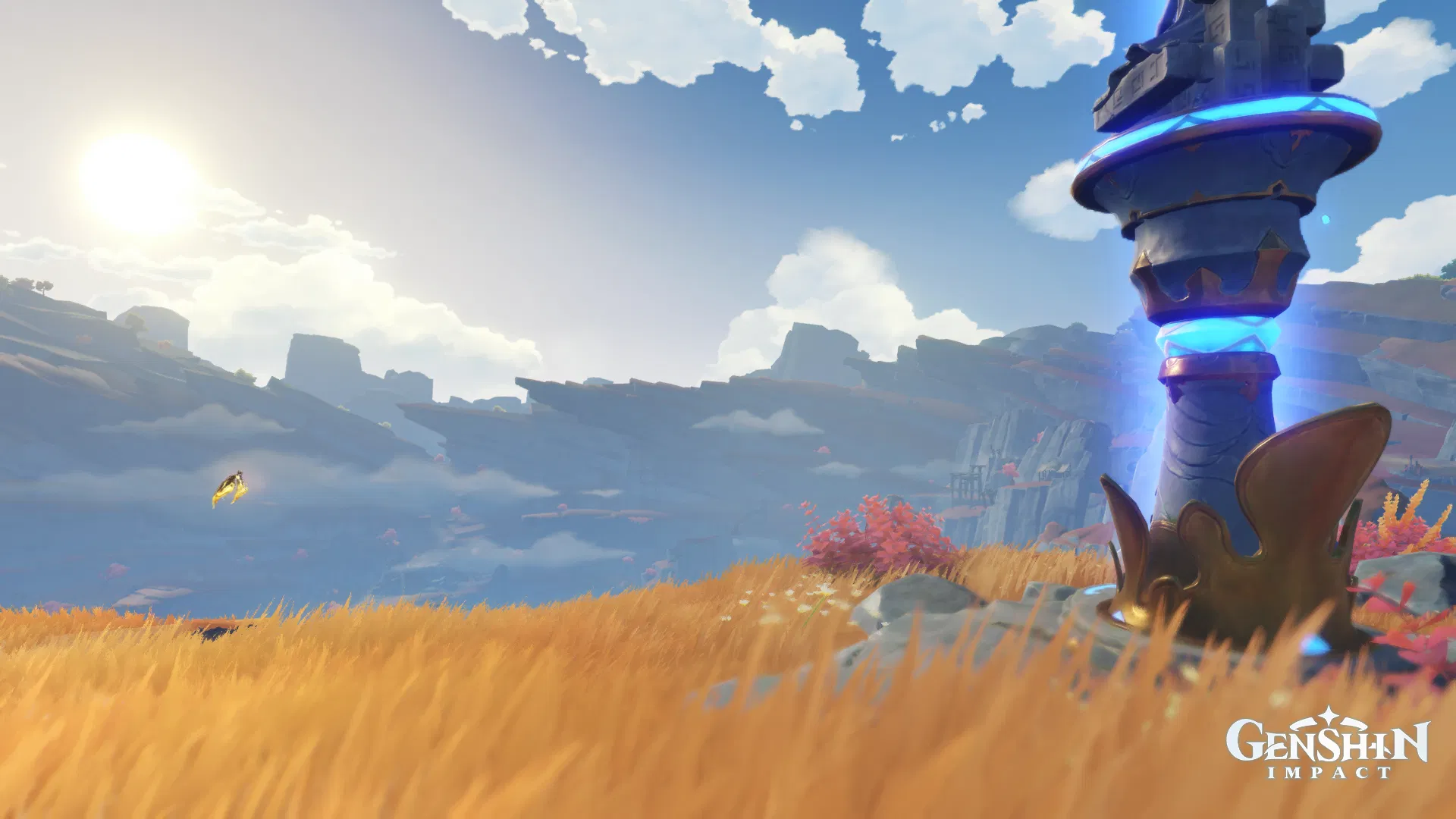 Taking a photo of every Statue of the Seven, Day 10 (The Chasm, Liyue