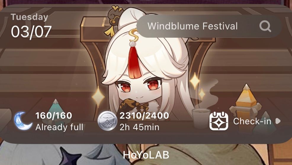 How to change background for new updated widget (iOS only) (updated guide) Genshin Impact HoYoLAB